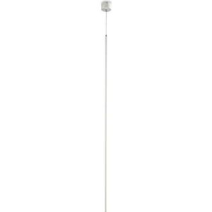 Hanglamp, 1x LED 2, 1W, met diffuser van geperst glas, serie Slim, wit, 2,6 x 16 x 100 cm (artikelnummer: 0920.03/10)