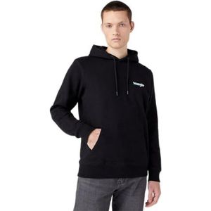 All Terrain Gear X Wrangler Logo Hoodie, Washed Black, 3XL grote maten