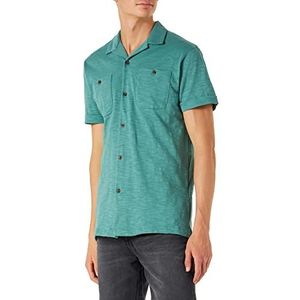 Springfield Basic overhemd Bowling, groen, L voor heren