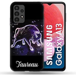 Beschermhoes voor Samsung Galaxy A13, motief Zodiaque 2, stiermotief