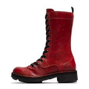 Fly London NOLE176FLY Fashion dameslaarzen, rood, maat 35, Rood, 35 EU