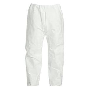 DuPont Tyvek 400 TY350S broek met elastische taille, wegwerp, X-Large, wit (Pack van 50)