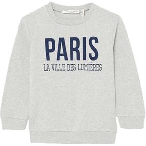 Koton Boys's sweatshirt met lange mouwen en ronde hals, Grijs (035), 5-6 jaar