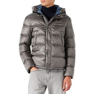 Blauer Giubbini korte gewatteerde donsjack, 952 dB, ijzergrijs, INT. Chambray, donker, 3XL voor heren