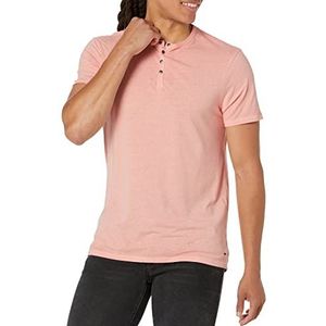 Buffalo David Bitton Heren Kasum Henley Shirt, Blossom, S, Bloesem, S