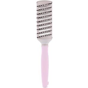 Zenner Deluxe Keramische Warmluchtborstel – Hittebestendige Föhnborstel met Nylonpinnen en Borstels – Antistatisch Ontwerp met Luchtopeningen & Uitschuifbare Scheidingstip