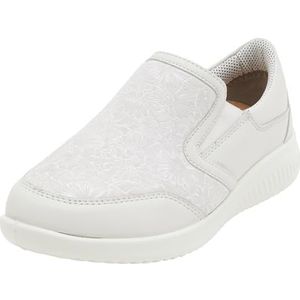 Jomos Allegra 2020 platte slippers voor dames, wit, 36 EU Breed