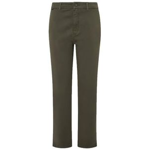 Pepe Jeans Dames Tracy, Broek, Groen, 24W/30L, Groen (Leaf Green), 24W / 30L