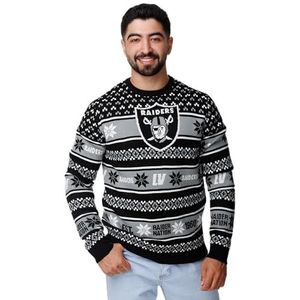 FOCO Heren NFL Team Big Logo lelijke trui, Teamkleur, M