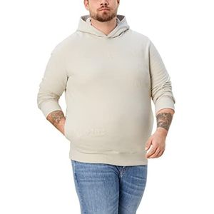 s.Oliver Big Size Men's 131.10.202.14.140.2112140 Sweatshirt, Off-White, XXL