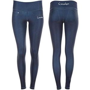 WINSHAPE Dames Bootylicious Ael102 Slim, Rijk blauw, XS