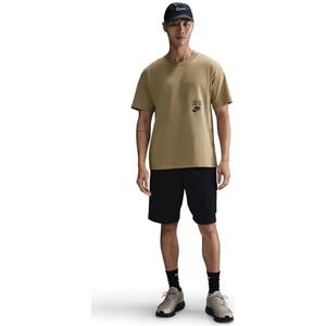 Nike - Sportswear Shirt 'M90' - Beige/Zwart - T-shirt