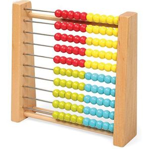 Juinsa – Abacus van hout, 20 x 20 cm (96387.0)