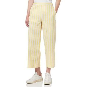 Part Two Anya Pants voor dames, Lemon Drop Stripe, 38