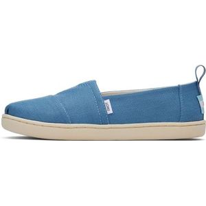 TOMS Klassieke Alpargata Loafer Flat voor jongens, Oceaan Blauw, 12.5 UK Child