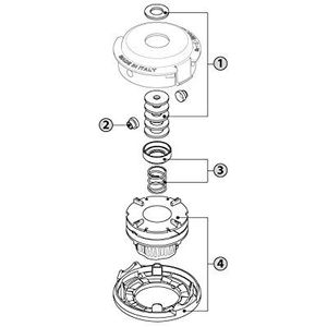 Greenstar 30865 sluitringen voor Easyload (x1608115)