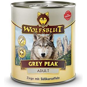 Wolfsblut Grauer Peak Hondenvoer voor volwassenen, 800 g (6 stuks)