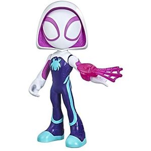Marvel Spidey en zijn fantastische vrienden, supergrote Ghost-Spider-actiefiguur, superheldenspeelgoed voor peuters, voor kinderen vanaf 3 jaar