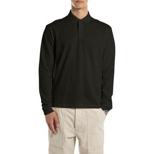 Replay - M3268 .000.21868 - Poloshirt - Zwart - Herenkleding