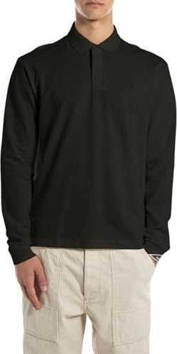 Replay - M3268 .000.21868 - Poloshirt - Zwart - Herenkleding