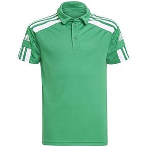 adidas Uniseks-Kind Squadra 21 Polo Shirt, Team Green/White, 13-14 Years