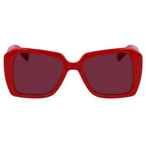 Karl Lagerfeld Unisex KL6140S zonnebril, 600 rood, 53, 600 rood, 53