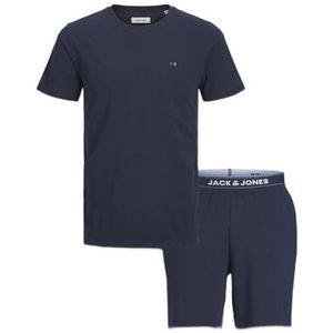 Jack & Jones Jacaustin SS Tee & Shorts Set T-shirt Heren, Navy Blazer/Pack: Shorts Navy Blazer, XL