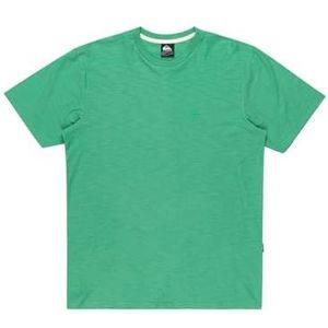 Quiksilver Slub Roundneck T-shirt voor heren, groene spar, M