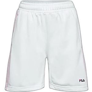 FILA Unisex Kindershorts Bialogard, helder wit-fair orchid, 98/104, Heldere wit-fair orchid