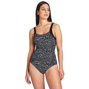 Arena Damesbadpak, helder, U-rug, eendelig, 1 stuk