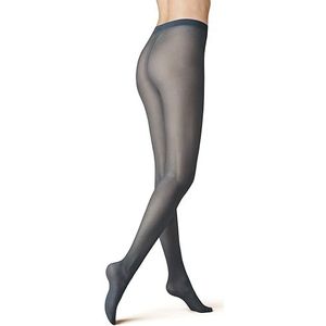 KUNERT Dames panty Graphic Zigzack Fashion dark denim 48-50, dark denim, 48-50 grote maten