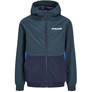 Jack and Jones Junior - Bomberjack - Groen - Softshell - Capuchon