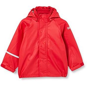 CareTec Uniseks regenjack voor kinderen, Pu W/O fleece regenjas, rood (402), 116 cm