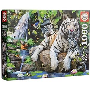 Educa 14808 - puzzel - Bengalische witte tijger, 1000-delig