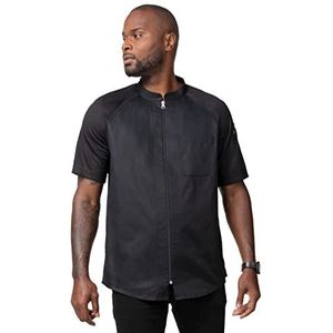 Chef Works Arcadia koksjas voor heren, Zwart, M