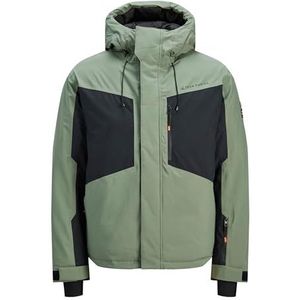 JACK & JONES Heren Jjalpes Ski Jacket Aw25, Laurel Wreath, l, Laurel Wreath, L