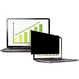 Fellowes PrivaScreen Anti Glare Privacy Filter en Screen Protector voor Laptop/Chromebook, 11,6 inch 16:9 breedbeeld - eenvoudig te bevestigen en te verwijderen met Quick Reveal Tabs, zwart