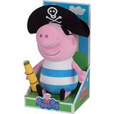 Peppa Pig George Piraat - Knuffel - 25 cm - Multi