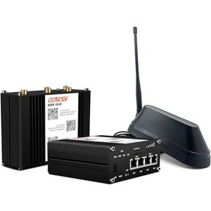 SELFSAT MWR 4540 4G Cat 6 WLAN-router tot 300 Mbps incl. Shark 5G antenne zwart