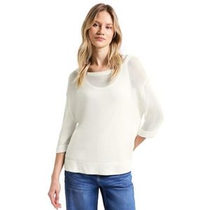 Street One Casual trui voor dames, off-white, 36