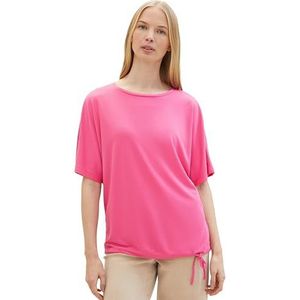 TOM TAILOR T-shirt voor dames, 15799 - Carmine Pink, XL