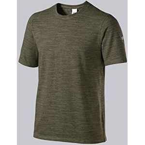 BP 1714-235 T-shirt voor hem en haar, 85% katoen, 12% polyester, 3% elastaan Space Olive, maat L