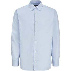 Jprblabushwick Stanley Shirt L/S Sn, Chambray Blue/Fit: solid, M