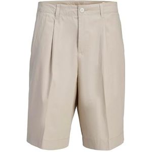 JACK & JONES Heren Jpstowen Porter Short LNG Sn, Zilvervoering., L