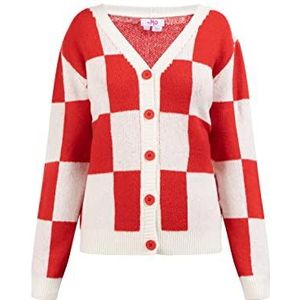 myMo Cardigan dames 12425457, rood, M/L