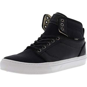 Vans Alomar Plus, Low-Top Sneakers voor dames, Zwarte Vis Botten Zwart Wit, 42 EU