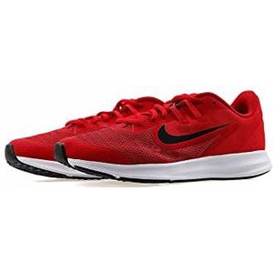 NIKE Unisex Downshifter 9 (Gs) Trailhardloopschoenen, Multi kleuren Gym Rood Zwart Universiteit Rood Wit 000, 36.5 EU