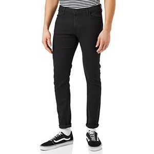 Lee Malone' Jeans, voor heren, zwart rINSE, 30W / 30L