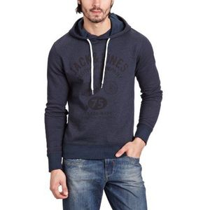 Jack and Jones Burt Sweatshirt voor heren, Donkerblauw, XL