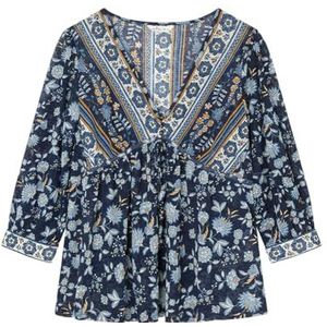 Springfield Dames-T-shirt, marineblauw, maat XS